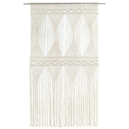 Gordijn macramé 140x240 cm katoen - AllerleiShop