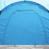 Tent 6-persoons blauw en lichtblauw