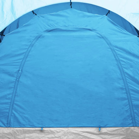 Tent 6-persoons blauw en lichtblauw