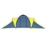 Tent 6-persoons blauw en geel - AllerleiShop