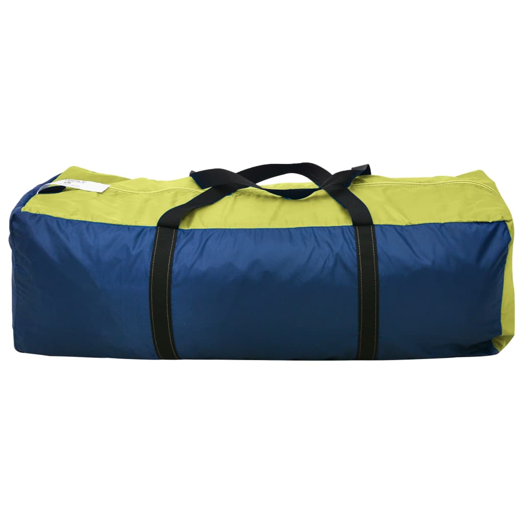 Tent 6-persoons blauw en geel - AllerleiShop