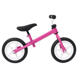 Loopfiets met 9,5 inch wielen roze - AllerleiShop