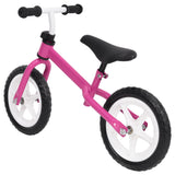 Loopfiets met 9,5 inch wielen roze - AllerleiShop