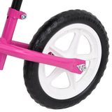 Loopfiets met 9,5 inch wielen roze - AllerleiShop