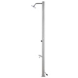 Buitendouche 215 cm roestvrij staal