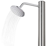 Buitendouche 215 cm roestvrij staal