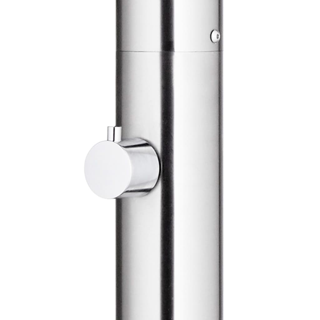 Buitendouche 215 cm roestvrij staal