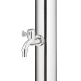 Buitendouche 215 cm roestvrij staal