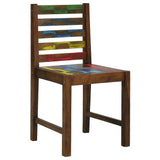 Eetkamerstoelen 2 st massief gerecycled hout - AllerleiShop