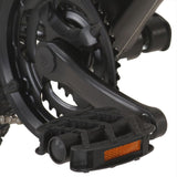 Mountainbike 21 versnellingen 27,5 in wielen 42 cm frame zwart