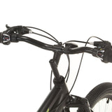 Mountainbike 21 versnellingen 27,5 in wielen 42 cm frame zwart