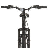 Mountainbike 21 versnellingen 27,5 in wielen 42 cm frame zwart