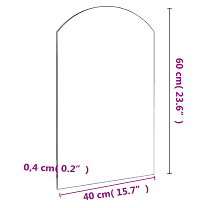 Spiegel 60x40 cm glas - AllerleiShop