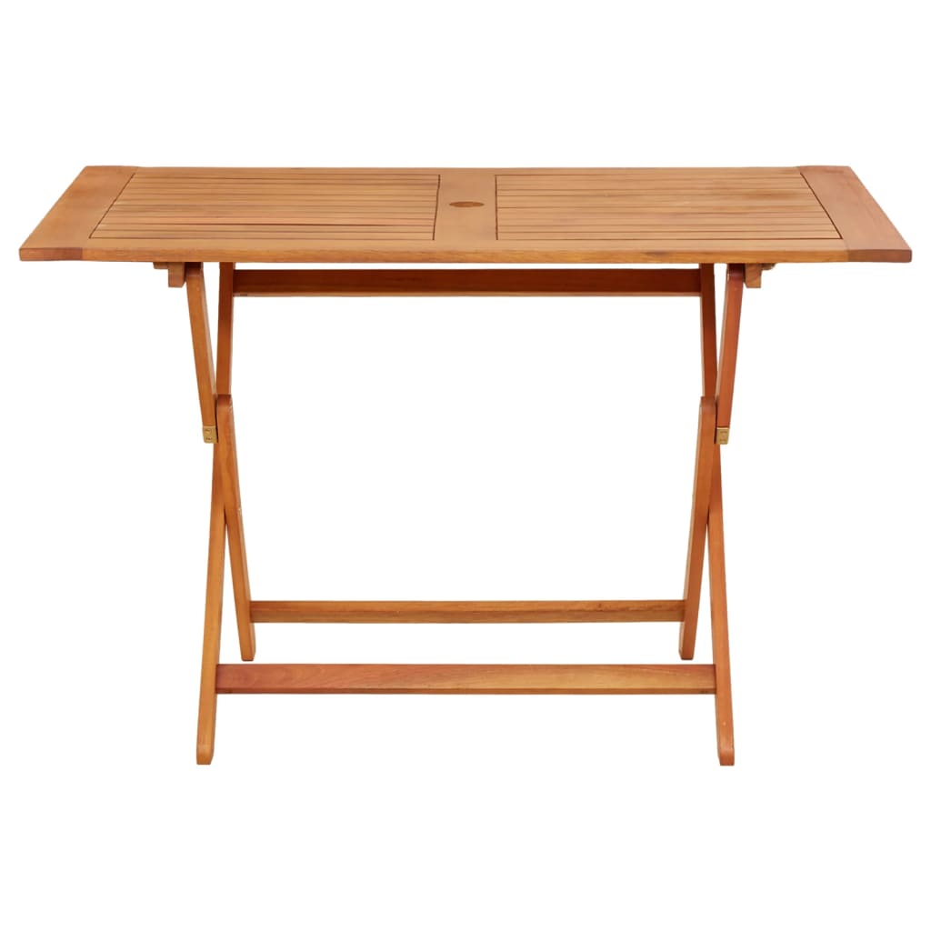 Tuintafel inklapbaar 120x70x75 cm massief eucalyptushout - AllerleiShop