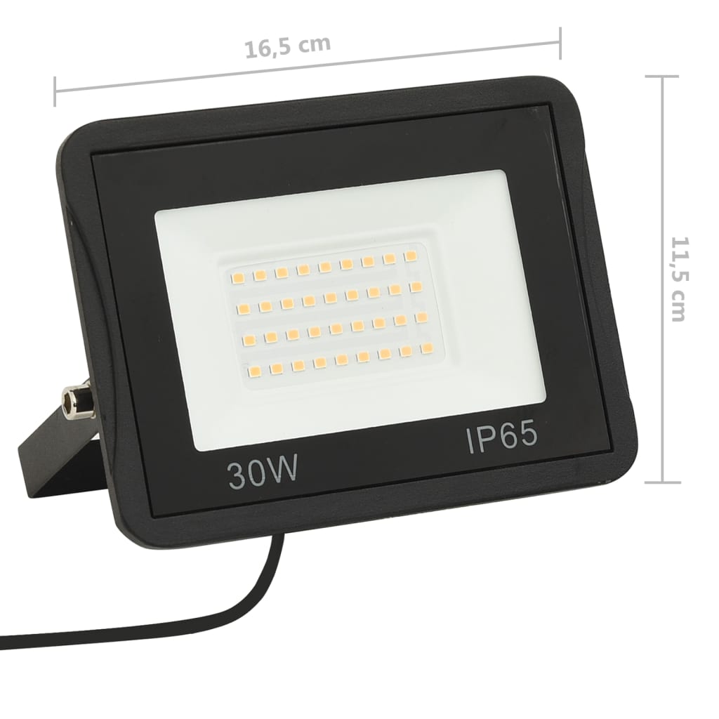 Spotlight LED 30 W warmwit