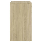 Schoenenbank 94,5x31x57 cm bewerkt hout sonoma eikenkleurig - AllerleiShop