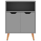 Dressoir 60x30x72 cm bewerkt hout grijs - AllerleiShop