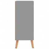 Dressoir 60x30x72 cm bewerkt hout grijs - AllerleiShop