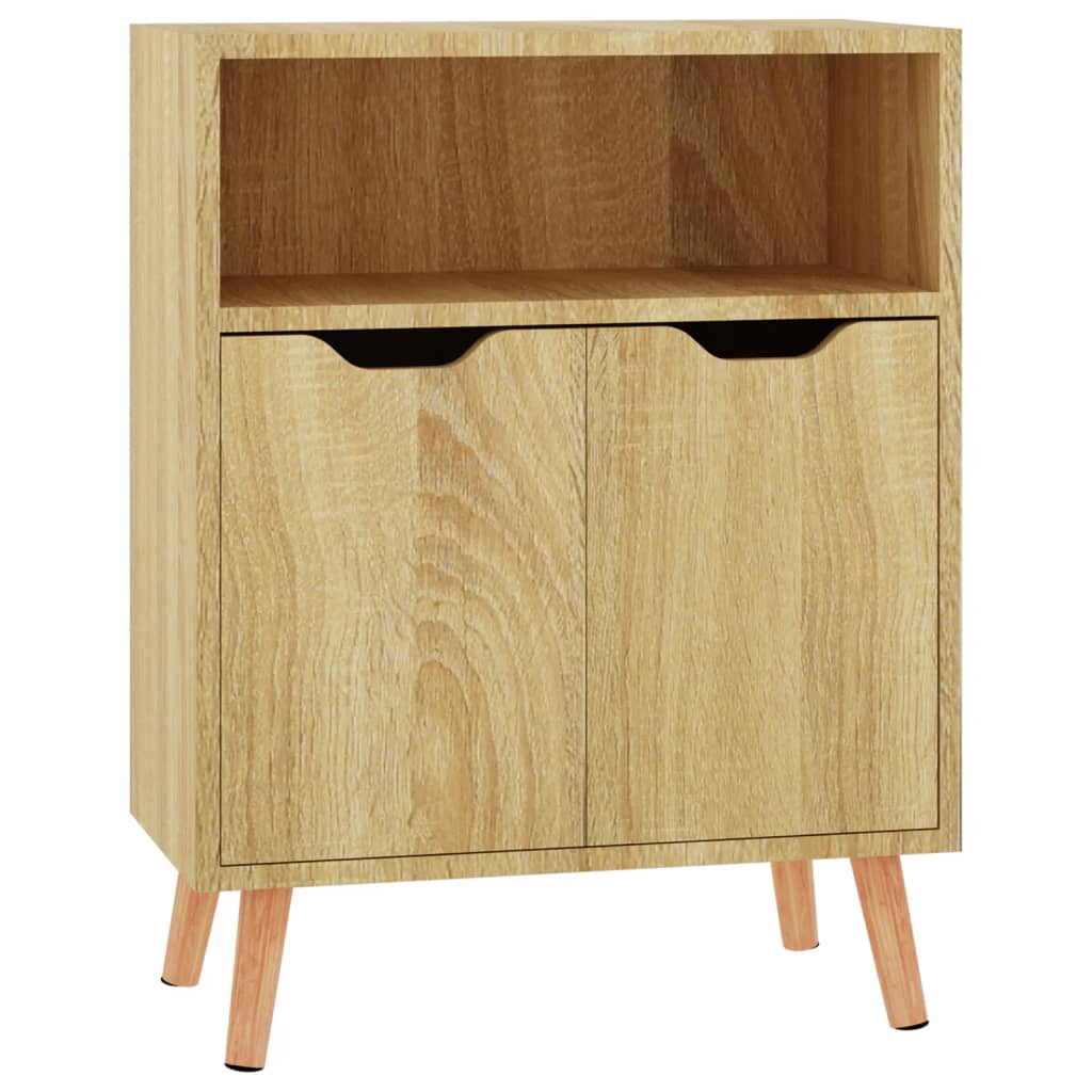 Dressoir 60x30x72 cm bewerkt hout sonoma eikenkleurig - AllerleiShop