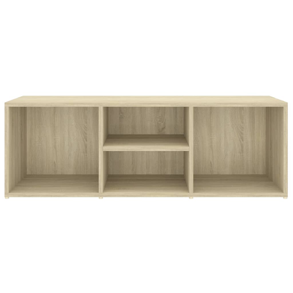 Schoenenopbergbank 105x35x35 cm bewerkt hout sonoma eikenkleur - AllerleiShop