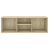 Schoenenopbergbank 105x35x35 cm bewerkt hout sonoma eikenkleur - AllerleiShop