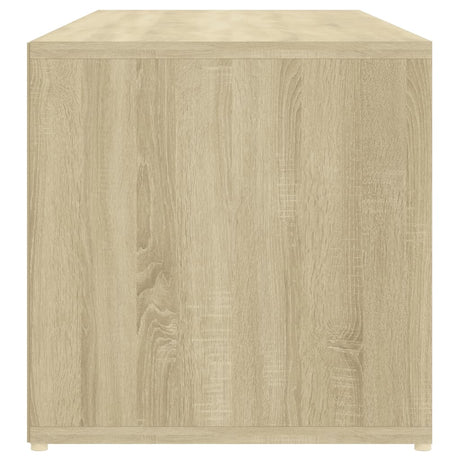 Schoenenopbergbank 105x35x35 cm bewerkt hout sonoma eikenkleur - AllerleiShop