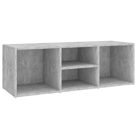 Schoenenopbergbank 105x35x35 cm bewerkt hout betongrijs - AllerleiShop