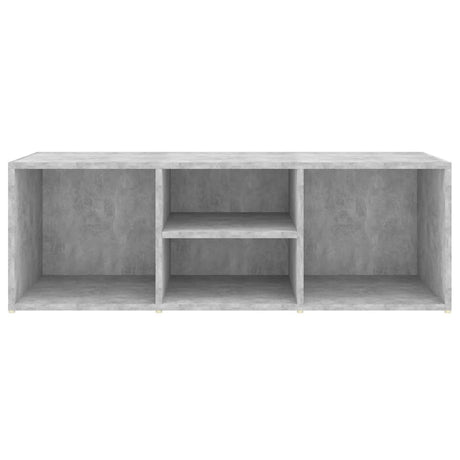 Schoenenopbergbank 105x35x35 cm bewerkt hout betongrijs - AllerleiShop