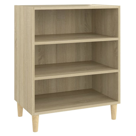 Dressoir 57x35x70 cm bewerkt hout sonoma eikenkleurig - AllerleiShop