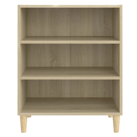 Dressoir 57x35x70 cm bewerkt hout sonoma eikenkleurig - AllerleiShop