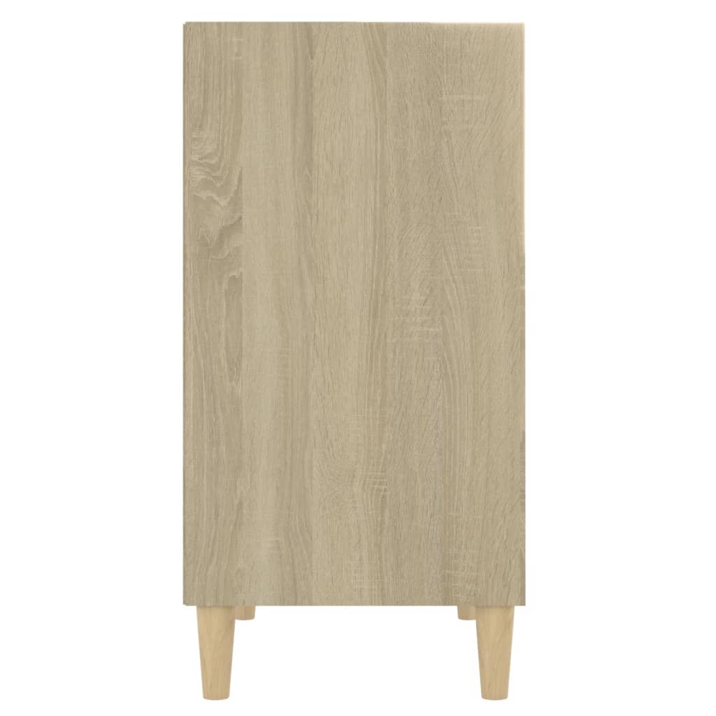 Dressoir 57x35x70 cm bewerkt hout sonoma eikenkleurig - AllerleiShop