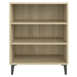 Dressoir 57x35x70 cm bewerkt hout sonoma eikenkleurig - AllerleiShop