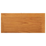 Opbergkast 50x22x110 cm massief eikenhout - AllerleiShop