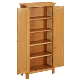 Opbergkast 50x22x110 cm massief eikenhout - AllerleiShop