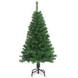 Kunstkerstboom met dikke takken 120 cm PVC groen - AllerleiShop