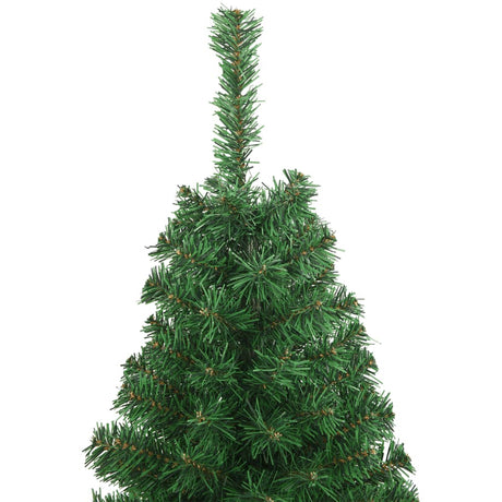 Kunstkerstboom met dikke takken 120 cm PVC groen - AllerleiShop