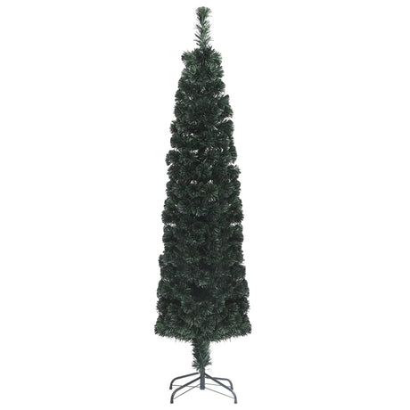 Kunstkerstboom met standaard smal 120 cm glasvezel - AllerleiShop