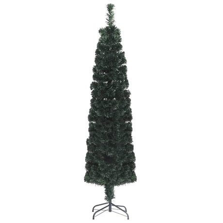 Kunstkerstboom met standaard smal 240 cm glasvezel - AllerleiShop