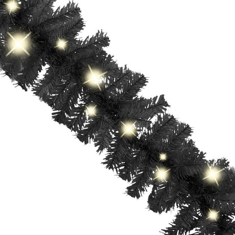 Kerstslinger met LED-lampjes 5 m zwart - AllerleiShop