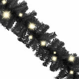 Kerstslinger met LED-lampjes 10 m zwart - AllerleiShop