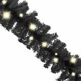 Kerstslinger met LED-lampjes 20 m zwart - AllerleiShop