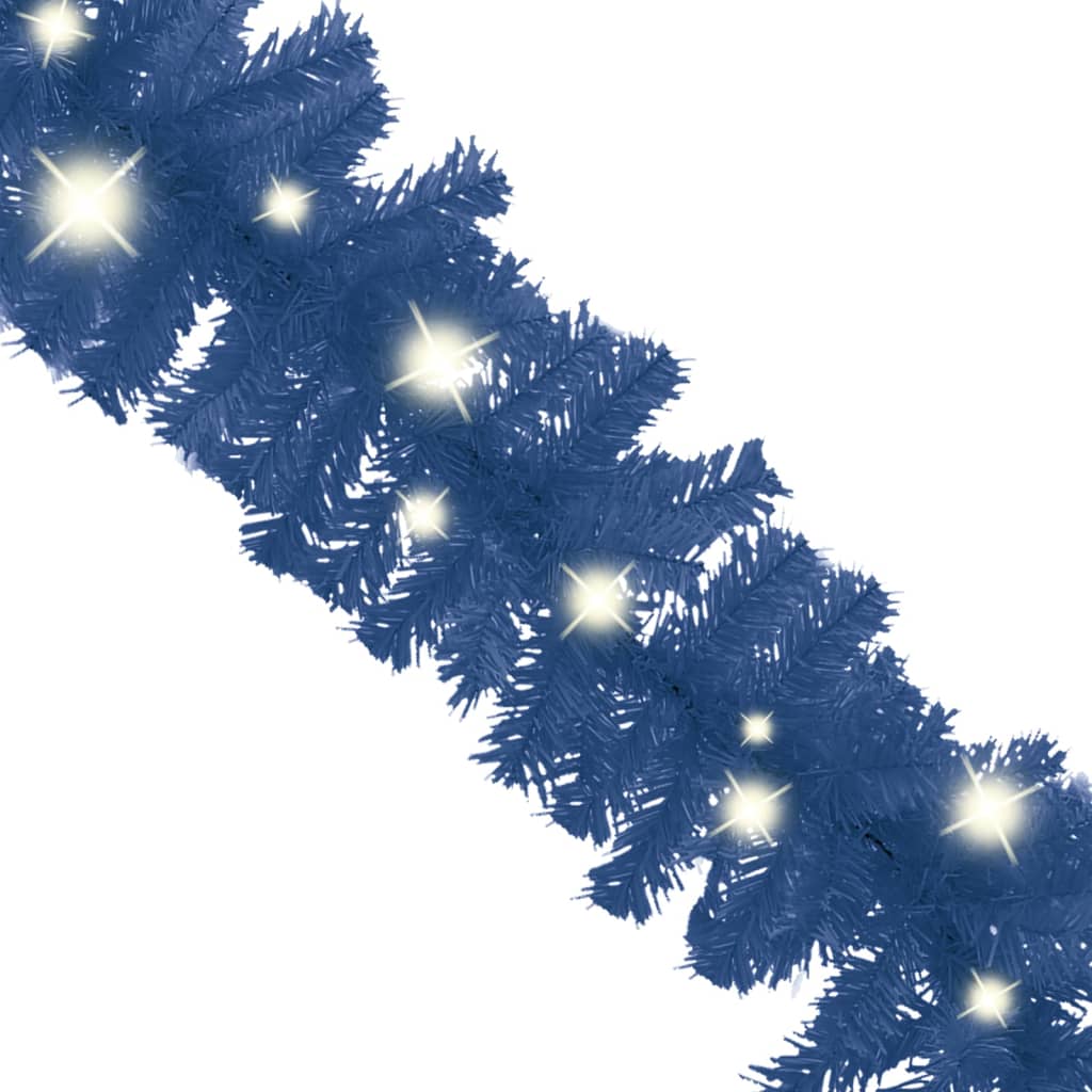 Kerstslinger met LED-lampjes 10 m blauw - AllerleiShop