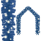 Kerstslinger met LED-lampjes 20 m blauw - AllerleiShop