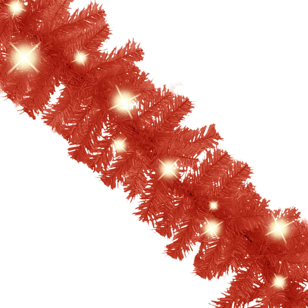 Kerstslinger met LED-lampjes 5 m rood - AllerleiShop