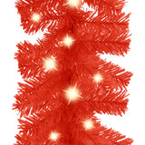 Kerstslinger met LED-lampjes 10 m rood - AllerleiShop