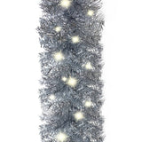 Kerstslinger met LED-lampjes 20 m zilverkleurig - AllerleiShop