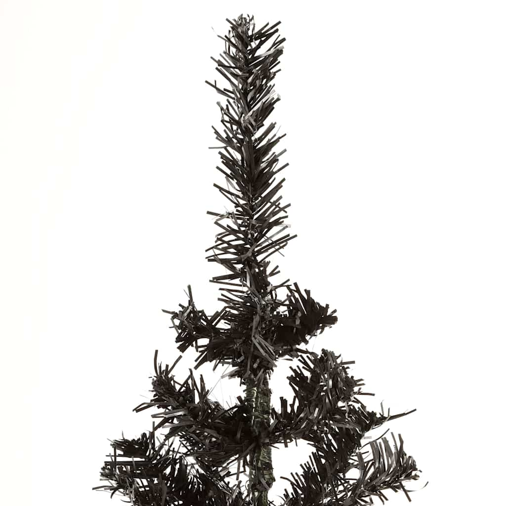 Kerstboom smal 150 cm zwart - AllerleiShop