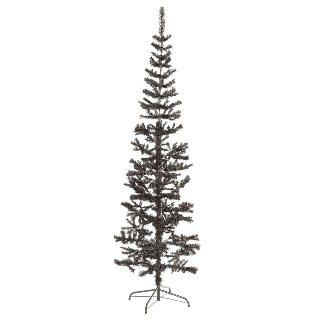 Kerstboom smal 180 cm zwart - AllerleiShop