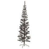 Kerstboom smal 210 cm zwart - AllerleiShop