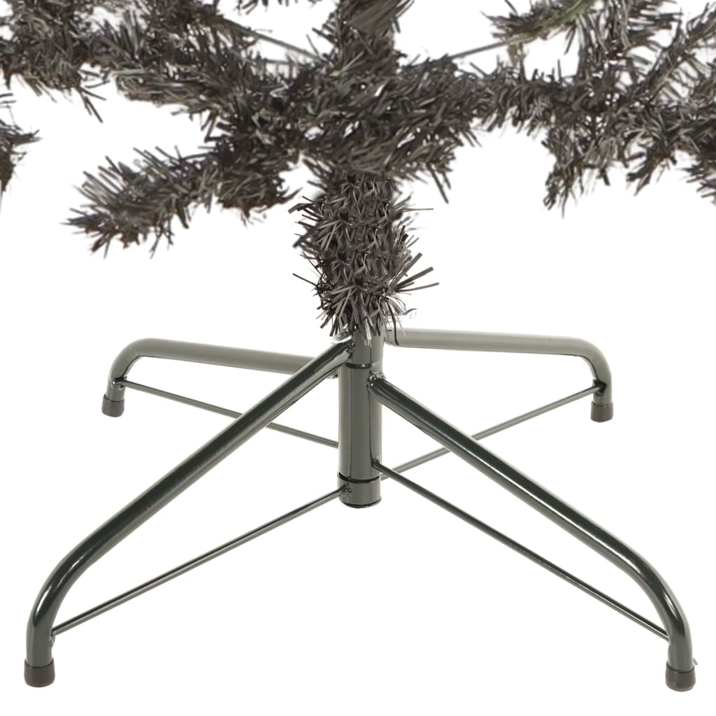 Kerstboom smal 240 cm zwart - AllerleiShop